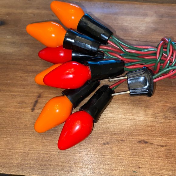 Vintage Gilbert Christmas Light String C7 TESTED - Picture 2 of 8